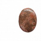 1 Pcs. Of Natural Poppy Jasper Oval Cabachon 35x26mm loose gemstone for jewelry