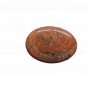 1 Pcs. Of Natural Poppy Jasper Oval Cabachon 36x26mm loose gemstone for jewelry