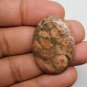 1 Pcs. Of Natural Poppy Jasper Oval Cabachon 33x23mm loose gemstone for jewelry
