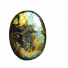 1 Pcs. Of Natural Purple Labradorite Oval Cabochon 35x26mm loose gemstone for jewelry