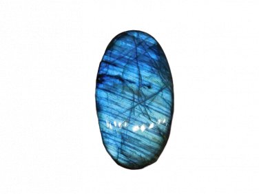 1 Pcs. Of Natural Rainbow Flash Labradorite Oval Cabochon 42x23mm loose gemstone for jewelry