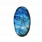 1 Pcs. Of Natural Rainbow Flash Labradorite Oval Cabochon 42x23mm loose gemstone for jewelry