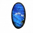 1 Pcs. Of Natural Rainbow Flash Labradorite Oval Cabochon 48x26mm loose gemstone for jewelry