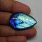 1 Pcs. Of Natural Rainbow Flash Labradorite Pear Cabochon 36x23mm loose gemstone for jewelry