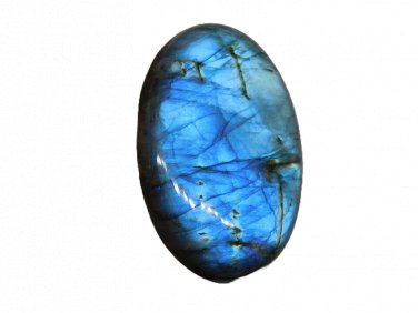 1 Pcs. Of Natural Rainbow Flash Labradorite Oval Cabochon 60x38mm loose gemstone for jewelry