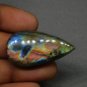 1 Pcs. Of Natural Rainbow Flash Labradorite Pear Cabochon 40x21mm loose gemstone for jewelry