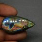 1 Pcs. Of Natural Rainbow Flash Labradorite Pear Cabochon 40x21mm loose gemstone for jewelry