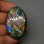 1 Pcs. Of Natural Rainbow Flash Labradorite Oval Cabochon 42x27mm loose gemstone for jewelry