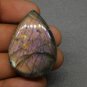 1 Pcs. Of Natural Rainbow Flash Labradorite Pear Cabochon 39x28mm loose gemstone for jewelry