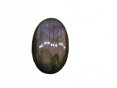 1 Pcs. Of Natural Rainbow Flash Labradorite Oval Cabochon 57x22mm loose gemstone for jewelry