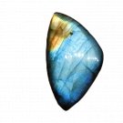 1 Pcs. Of Natural Rainbow Flash Labradorite Fancy Cabochon 46x26mm loose gemstone for jewelry