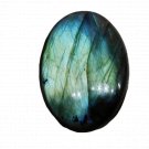 1 Pcs. Of Natural Rainbow Flash Labradorite Oval Cabochon 40x29mm loose gemstone for jewelry