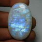 1 Pcs. Of Natural Rainbow Moonstone Oval Cabachon 42x28mm