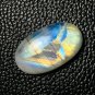1 Pcs. Of Natural Rainbow Moonstone Oval Cabachon 29x17x7mm loose gemstone for jewelry
