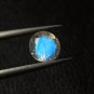 1 Pcs. Of Natural Rainbow Moonstone Round Brilliant Cut 5.5mm loose gemstone for jewelry