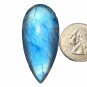 1 Pcs. Of Natural Rainbow Moonstone Pear Fine Step Cut 8x5mm loose gemstone for jewelry