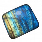 1 Pcs. Of Natural Rainbow Moonstone Round Brilliant Cut 9mm loose gemstone for jewelry