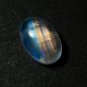1 Pcs. Of Natural Rainbow Moonstone Oval Cabachon 16x10mm loose gemstone for jewelry