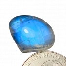 1 Pcs. Of Natural Rainbow Moonstone Pear Cabachon 19x12x7mm loose gemstone for jewelry