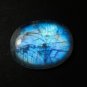 1 Pcs. Of Natural Rainbow Moonstone Oval Cabachon 28x22x7mm loose gemstone for jewelry