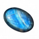 1 Pcs. Of Natural Rainbow Moonstone Fancy Cabachon 24x32x9mm loose gemstone for jewelry