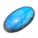 1 Pcs. Of Natural Rainbow Moonstone Cushion Cabachon 22x15x9mm