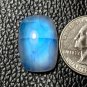 1 Pcs. Of Natural Rainbow Moonstone Cushion Cabachon 22x15x9mm