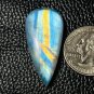 1 Pcs. Of Natural Rainbow Moonstone Pear Cabachon 36x18x9mm