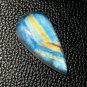 1 Pcs. Of Natural Rainbow Moonstone Pear Cabachon 36x18x9mm