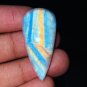 1 Pcs. Of Natural Rainbow Moonstone Pear Cabachon 36x18x9mm