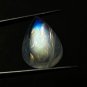 1 Pcs. Of Natural Rainbow Moonstone Pear Cabachon 18x12x6mm loose gemstone for jewelry