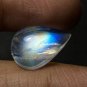 1 Pcs. Of Natural Rainbow Moonstone Pear Cabachon 18x12x6mm loose gemstone for jewelry