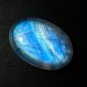 1 Pcs. Of Natural Rainbow Moonstone Oval Cabachon 31x21x9mm loose gemstone for jewelry