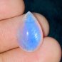 1 Pcs. Of Natural Rainbow Moonstone Pear Cabachon 17x12x6mm