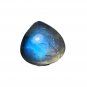1 Pcs. Of Natural Rainbow Moonstone Pear Cabachon 15x14x8mm