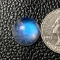 1 Pcs. Of Natural Rainbow Moonstone Round Cabachon 14mm loose gemstone for jewelry