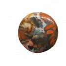 1 Pcs. Of Natural Red Brecciated Jasper Round Cabachon 35mm loose gemstone for jewelry