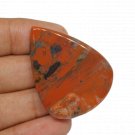 1 Pcs. Of Natural Red Brecciated Jasper Pear Cabachon 42x32mm loose gemstone for jewelry