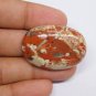 1 Pcs. Of Natural Red Brecciated Jasper Oval Cabachon 39x27mm loose gemstone for jewelry