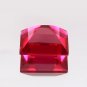 1 Pcs. Of Natural Red Ruby Baguette Emerald Cut 10x12mm loose gemstone for jewelry