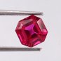 1 Pcs. Of Natural Red Ruby Octagon Asscher Cut 8x8mm loose gemstone for jewelry