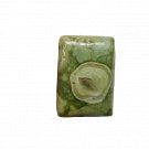 1 Pcs. Of Natural Rhyolite Rainforest Jasper Cushion Cabachon 30x20mm loose gemstone for jewelry
