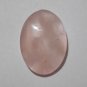 1 Pcs. Of Natural Rose Quartz Oval Cabochon 41x28mm loose gemstone for jewelry