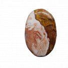 1 Pcs. Of Natural Rosetta Jasper Oval Cabachon 40x26mm loose gemstone for jewelry