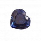1 Pcs. Of Natural Royal Blue Sapphire Heart Fine Step Cut 12x12mm loose gemstone for jewelry