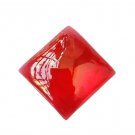 1 Pcs. Of Natural Ruby Cushion Cabachon 15x15x6mm
