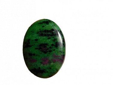 1 Pcs. Of Natural Ruby Zoisite Oval Cabochon 35x25mm loose gemstone for jewelry