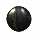 1 Pcs. Of Natural Shungite Round Cabochon 31mm loose gemstone for jewelry