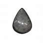 1 Pcs. Of Natural Silver Obsidian Pear Cabachon 29x20