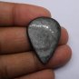 1 Pcs. Of Natural Silver Obsidian Pear Cabachon 30x23